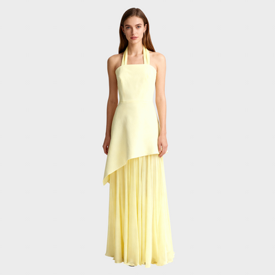 Maria | Sukienka Maxikorsett z Chiffonu