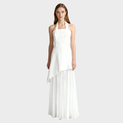 Maria | Sukienka Maxikorsett z Chiffonu